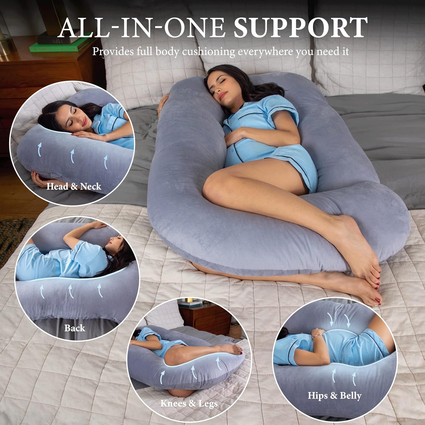 MomEase™- Pregnancy Pillow
