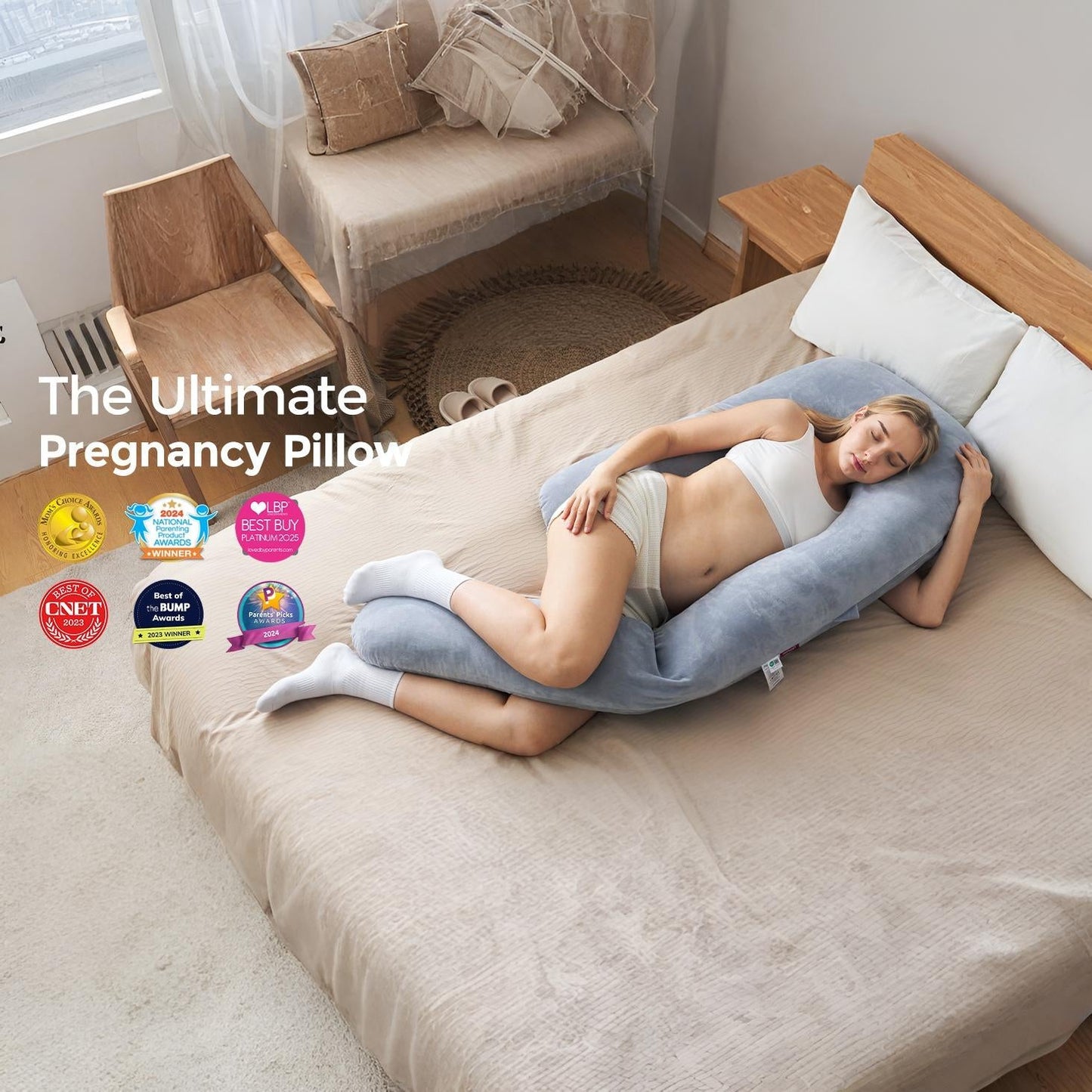 MomEase™- Pregnancy Pillow