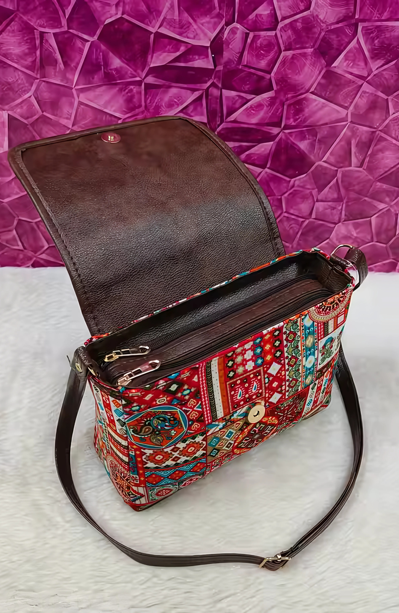 BohoCharm™ – Premium Ethnic Sling Bag for Women