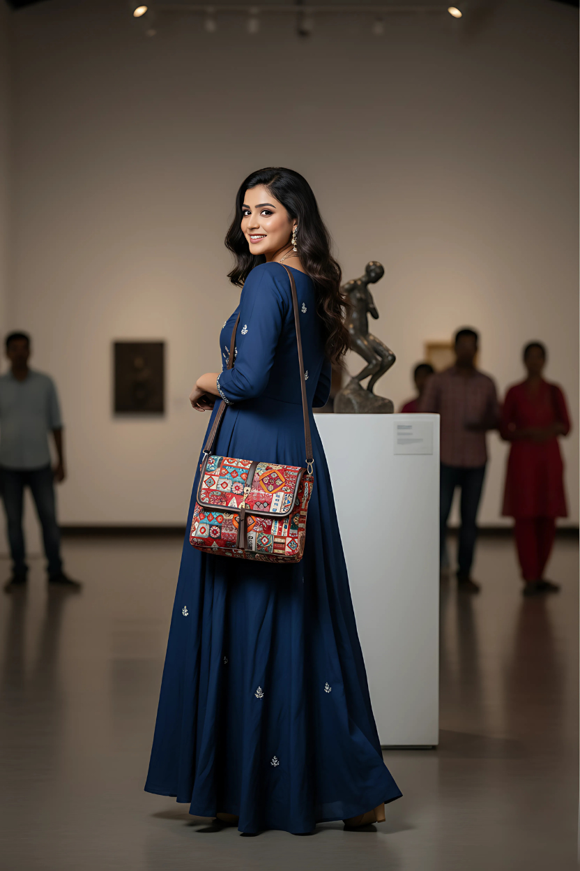 BohoCharm™ – Premium Ethnic Sling Bag for Women