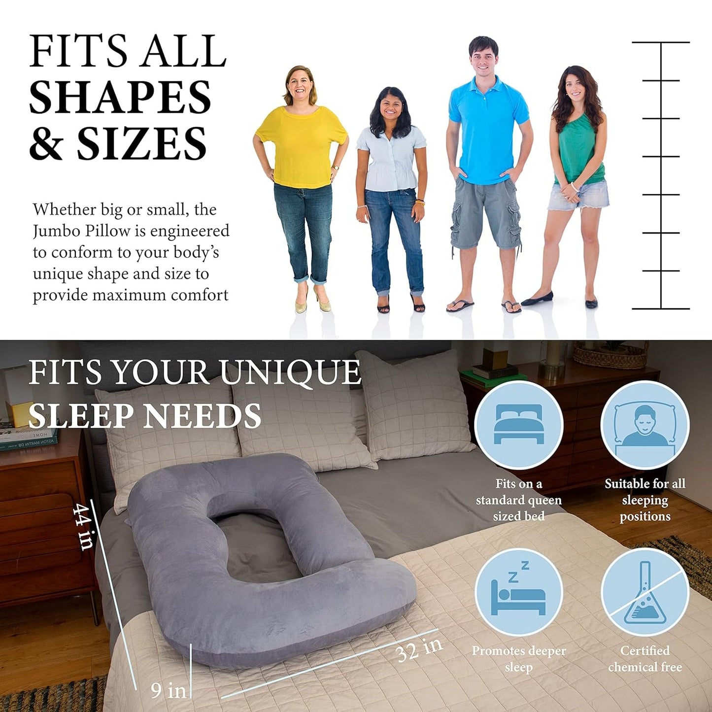 MomEase™- Pregnancy Pillow
