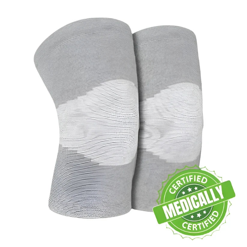 Ultra-Comfort Bamboo Compression Knee Sleeves (Pack of 2) - Now 75% Off!