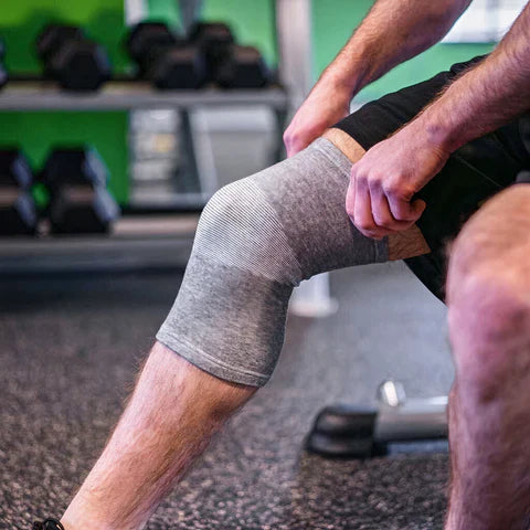 Ultra-Comfort Bamboo Compression Knee Sleeves (Pack of 2) - Now 75% Off!